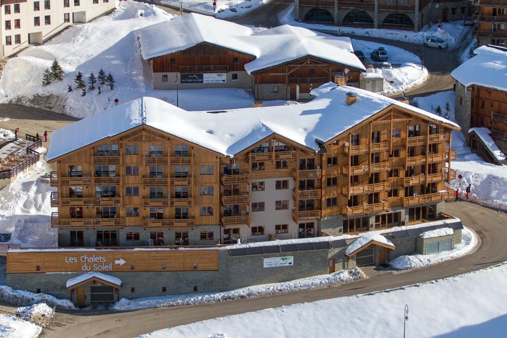 Cgh Residences & Spas Les Chalets Du Soleil Contemporain Saint-Martin-de-Belleville Buitenkant foto